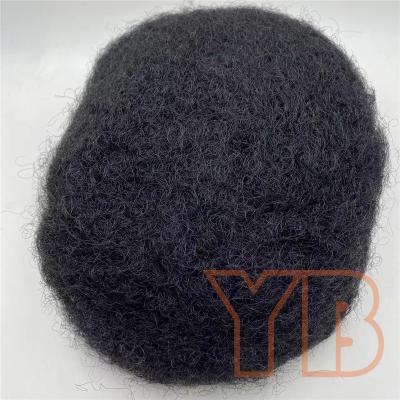 China Afro Hairpieces Man Hair Wig Natural Toupee Human Hair Replacement Toupee Afro Curly Hair Toupee for Men FREE SHIPPING for sale
