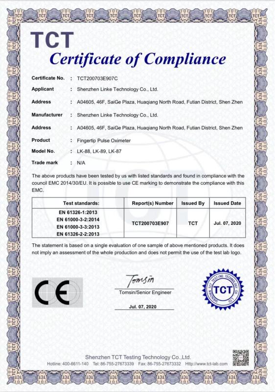 CE - Henan Responsafe Medical Instrument Co., Ltd