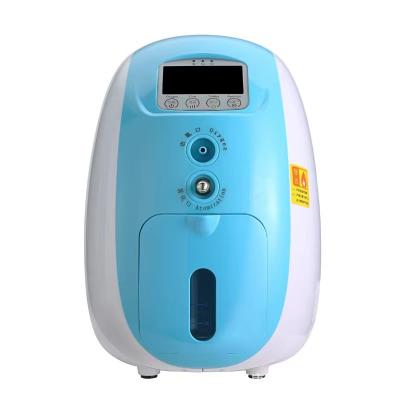 China Flow Adjustable 1l Oxygen Concentrator Machine With Atomizer Low Noise for sale