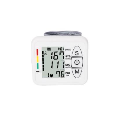 China LCD Display Automatic Digital Wrist Blood Pressure Monitor DC3V For Health Care for sale