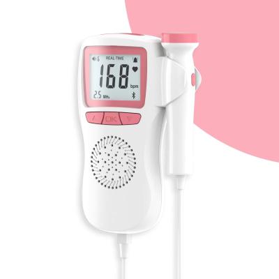 China Medical Class II Ultrasonic Doppler Fetal Heartbeat Detector Pocket Fetal Monitor for sale