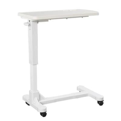 China Liftable 840-1070mm Household Movable Over Bed Table Hospital Dinner Table for sale