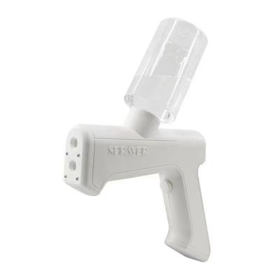China Double Head Disinfectant Mist Gun 250ml USB Charging Sanitation Spray Guns for sale