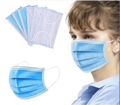 China Cilivian Disposable Protective Face Mask 3Ply Face Mask GB Standard for sale