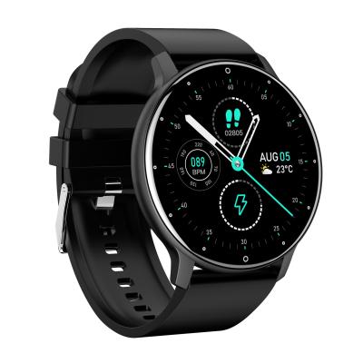 China Touch Screen Heart Rate Blood Oxygen Smart Watch 200mAh Health Care Watch for sale