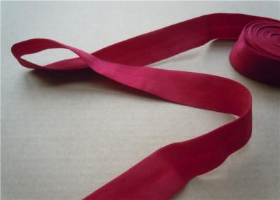 Cina Nastro di sbieco legante modellato rosso intrecciato, nastro del grippaggio del cotone in vendita