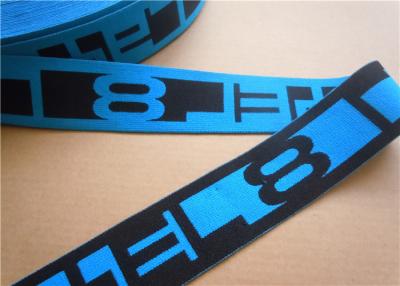 Cina Cintura elastica colorata luminosa del jacquard, banda elastica del jacquard in vendita