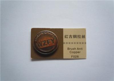 China Botones de costura de encargo hechos a mano, botones decorativos del metal de Jean en venta