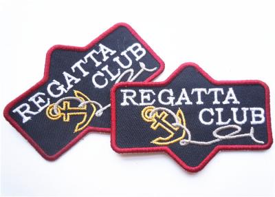 China Popular jeans leather patch labels for clothing Custom Embroidery Patches for sale