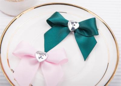 China Decoration Tie Satin Ribbon Bow Washable Home Textile With Dyeing for sale