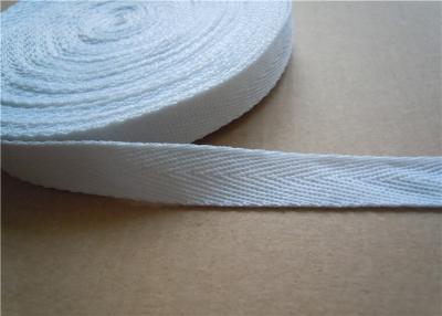 China 20mm White Non Elastic Tape Trim , Sewing Double Fold Bias Tape for sale