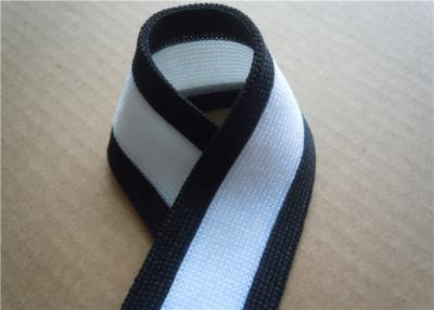 China Logotipo feito sob encomenda cinza tecido do Spandex da fita do jacquard para as matérias têxteis home à venda