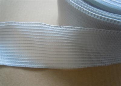 중국 의복 20Mm 가죽 끈 결박이 백색 길쌈한 탄력 있는 가죽 끈에 의하여 견장을 답니다 판매용
