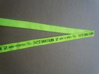 Polyester nylon Custom Color Shiny Elastic Binding Tape , Elastic bra straps