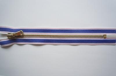 China #15 Canvas zipper , Metal Teeth Zipper with Golden & Silver Pull zipper bag for sale