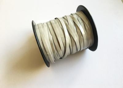 China 3mm/5mm elastisches reflektierendes Rohrleitungsband für Kleid für Sicherheit reflektierendes Gewebe zu verkaufen