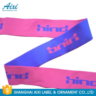 Cina Cinture elastica stampata cintura elastica 20MM - 50MM del jacquard in vendita