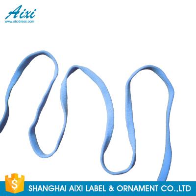 China 10 - 30mm Elastic Binding Tape Decorative Coloured Fold Over For Underwear for sale