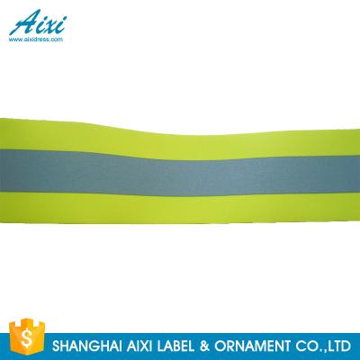 China Printed Retro Fire Resistant Reflective Fabric Tape For FR Safety Workwear for sale