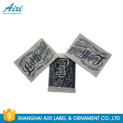 China Durable Eco - Friendly Clothing Tabel Tags With OEM Design Acceptable for sale