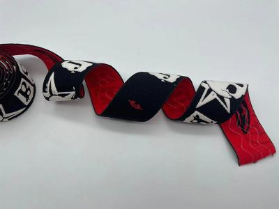 Cina Il nuovo silicone di progettazione ha stampato l'indumento della cintura della biancheria intima di Logo Embossed Elastic Band For in vendita