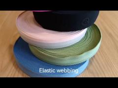 Custom Elastic Colored Elastic Band Straps Soft Elastic Waistband