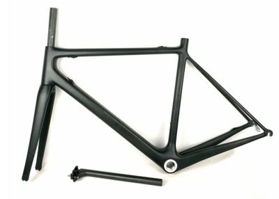 China Toray 700 Carbon Cycle Frame 700c Di2 Compatible , Carbon Fiber Road Bike Frame for sale