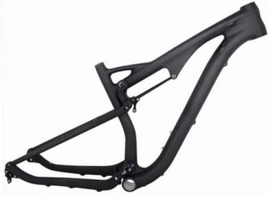 China Toray 700 29 Mtb Full Suspension Frame , Carbon Fiber Bicycle Frame For Cycling Race for sale