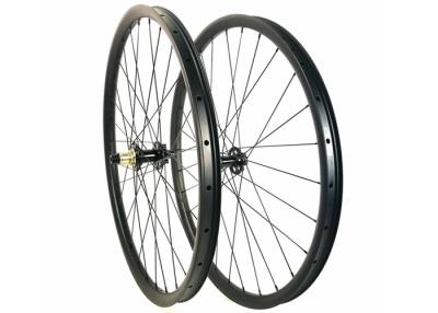 China 35MM*25MM 27.5ER Carbon MTB Wheels Clincher Tubeless With 1 Year Warranty for sale