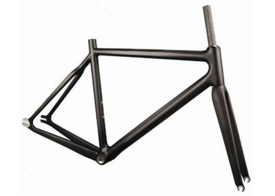 China Light Weight Fixed Gear Carbon Track Bike Frame Toray 700 UD Weave EN Standard for sale