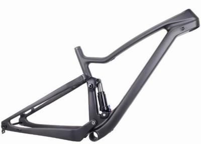 China 650B Plus Carbon Full Suspension Mtb Frame Rear Shock 165MM*45MM BB92 for sale