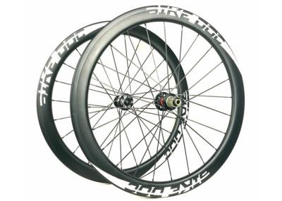 China Eje 700C 791 792 de las ruedas de bicicleta del freno de disco del camino del carbono de BIKEDOC los 50MM en venta