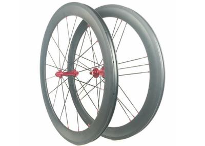 China 650C Carbon Wheels G3 Spoke Weave 18/21H T700 23MM Width Cycling R13 Hub for sale
