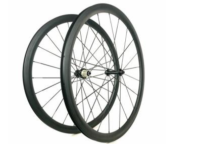 China Straight Pull Powerway R39 Hub 38MM Carbon Road Bicycle Wheelset 700C for sale
