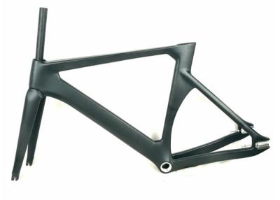 China 700C Carbon Track Bike Frame Toray 700 UD Aero Full Carbon Bicycle Frame for sale