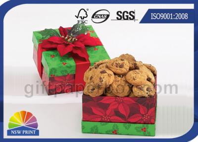 China Cookie / Chocolate Paper Gift Box Customized Gift Wrapping Boxes With Art Paper for sale