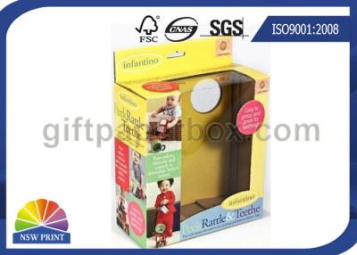 China Custom Kids Toys / Dolls Counter Display Box With Clear Windows , Paper Gift Boxes for sale