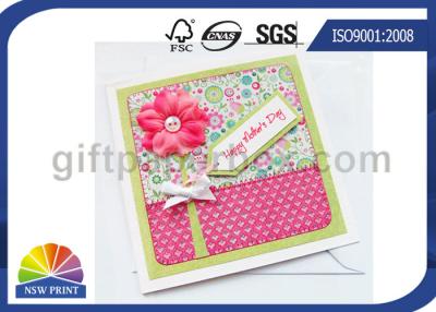 China Servicio de impresión de encargo profesional de las tarjetas de felicitación del día de madres en venta