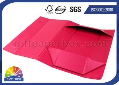China Luxury Instant Rigid Foldable Gift Box , Christmas Gift Box OEM ODM Design for sale