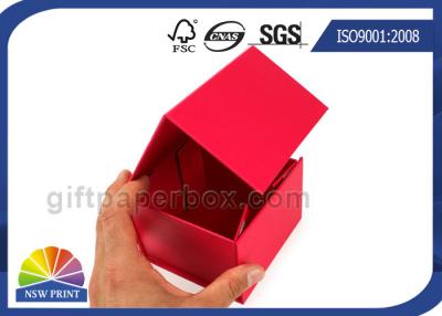 China Custom Flat Fold Up Box / Foldable Gift Box Logo Printing Easy Shipping for sale