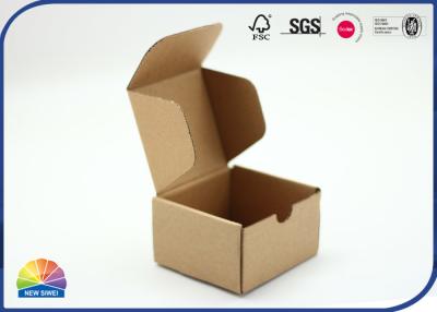 China E Flute Kraft Corrugated Mailer Boxes For Gift Soap Packaging for sale
