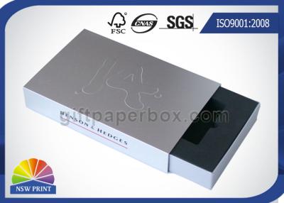 China Caixa de papel da gaveta da apresentação que desliza a caixa de cartão rígida com luva à venda