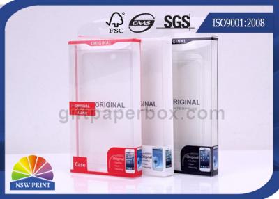 China Custom Printed PET PP PVC PS Transparent Plastic Boxes Electronics Packaging for sale