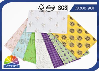 China impressão luxuoso de empacotamento do lenço de papel CMKY do papel de embrulho dos acessórios 17gsm à venda