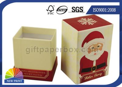 China Christmas Design Luxury Rigid Gift Box / Cardboard Gift Boxes Custom Printed for sale