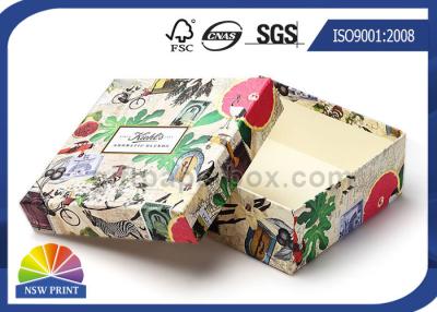 China Caixas de presente extravagantes do cartão de Skincare que empacotam com superfície matte da laminação à venda