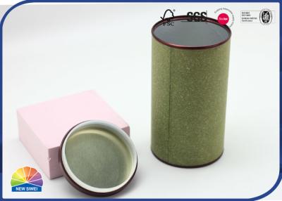 China Double Sealed Composite Paper Tube For Loose Herbal Tea Canister for sale