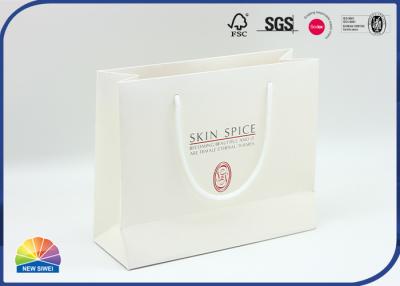 中国 Nylon Thread Handles Rectangle Paper Gift Bag Jewelry Packaging Customized 販売のため