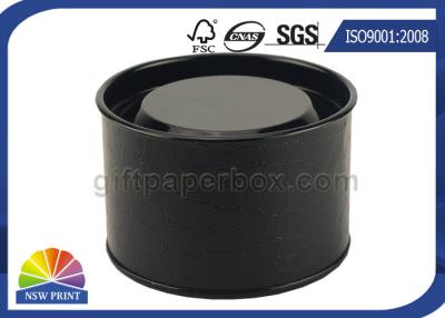 China Black Metal Plug / Cap / Bottom Paper Packaging Tube Sustainable For Eye Mask for sale