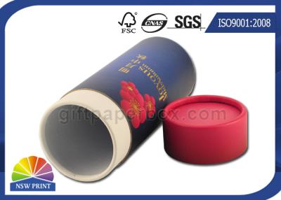 Chine Conteneurs de papier ronds de cylindre d'emballage de détail pour la bougie/bombe de savon/de Bath à vendre